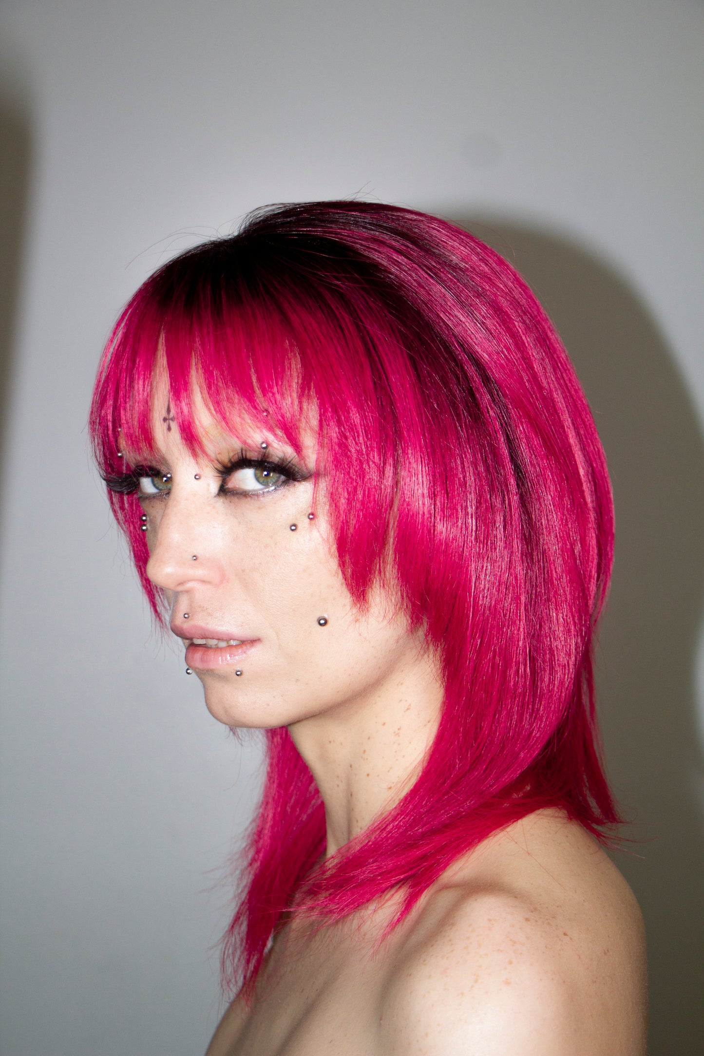 MULLET IN HOT PINK 14"
