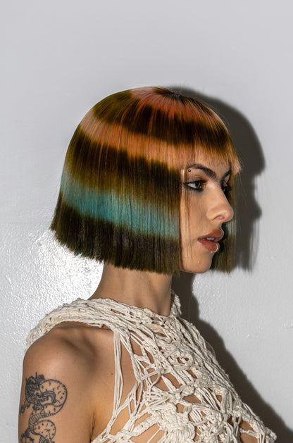 BLUNT BOB STRIPE 8”